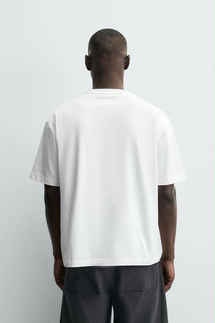 Zara Basic Tee – White