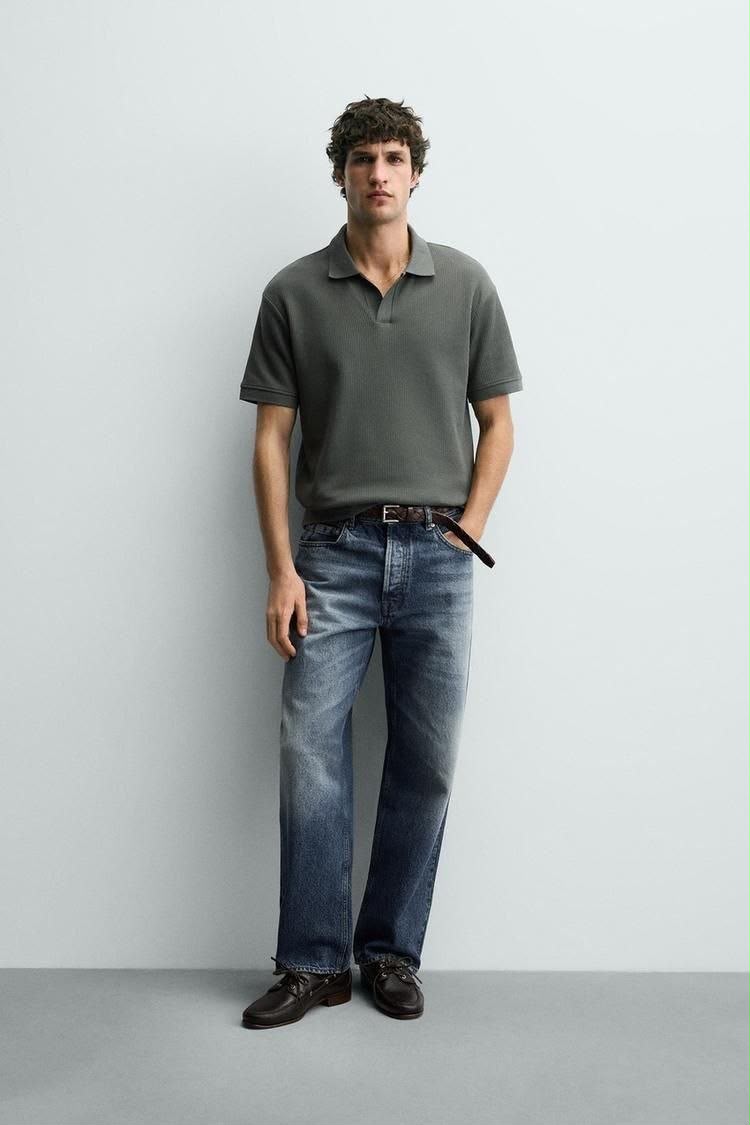Zara Polo Shirt – Olive