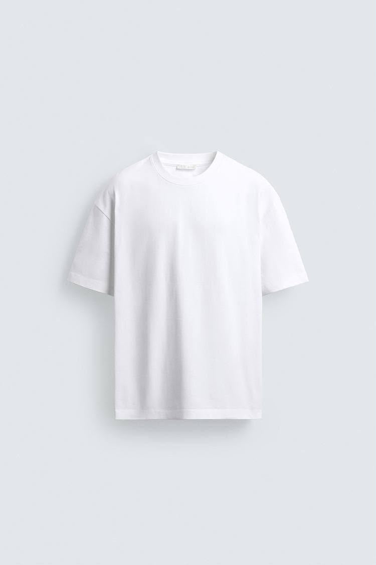 Zara Basic Tee – White