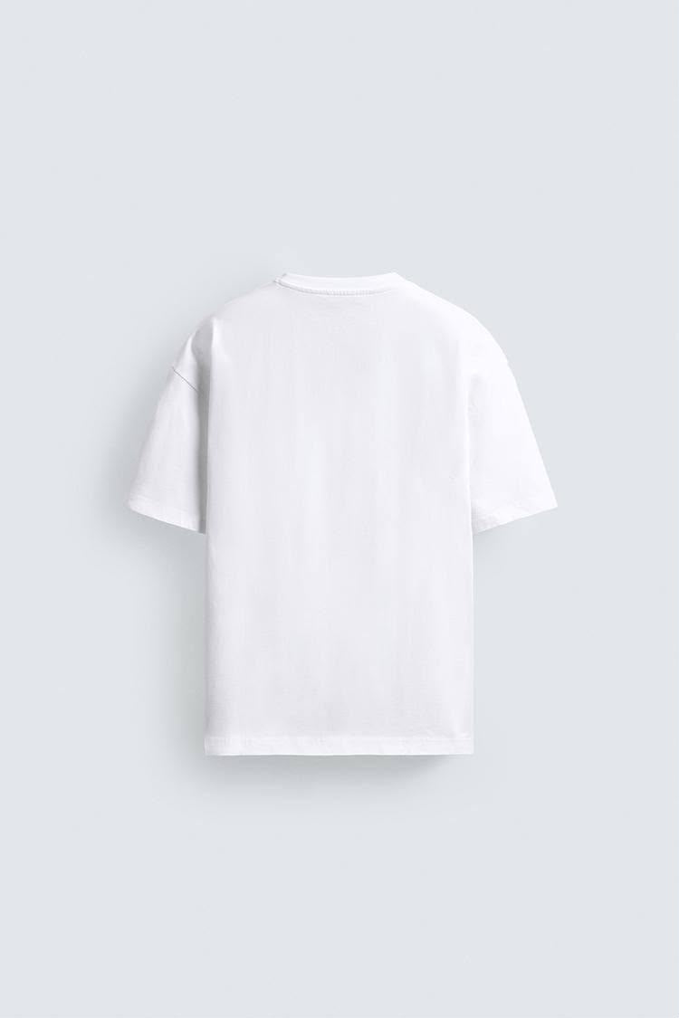Zara Basic Tee – White