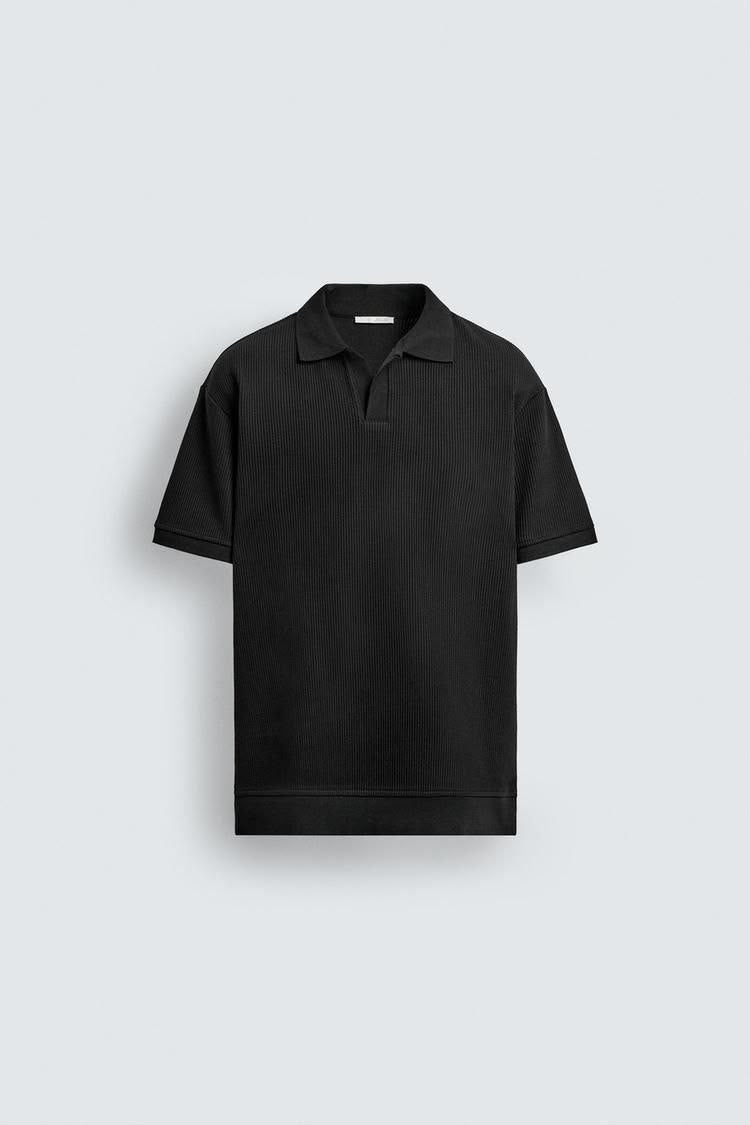 Zara Polo Shirt – Black
