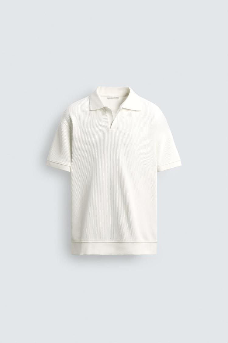 Zara Polo Shirt – White