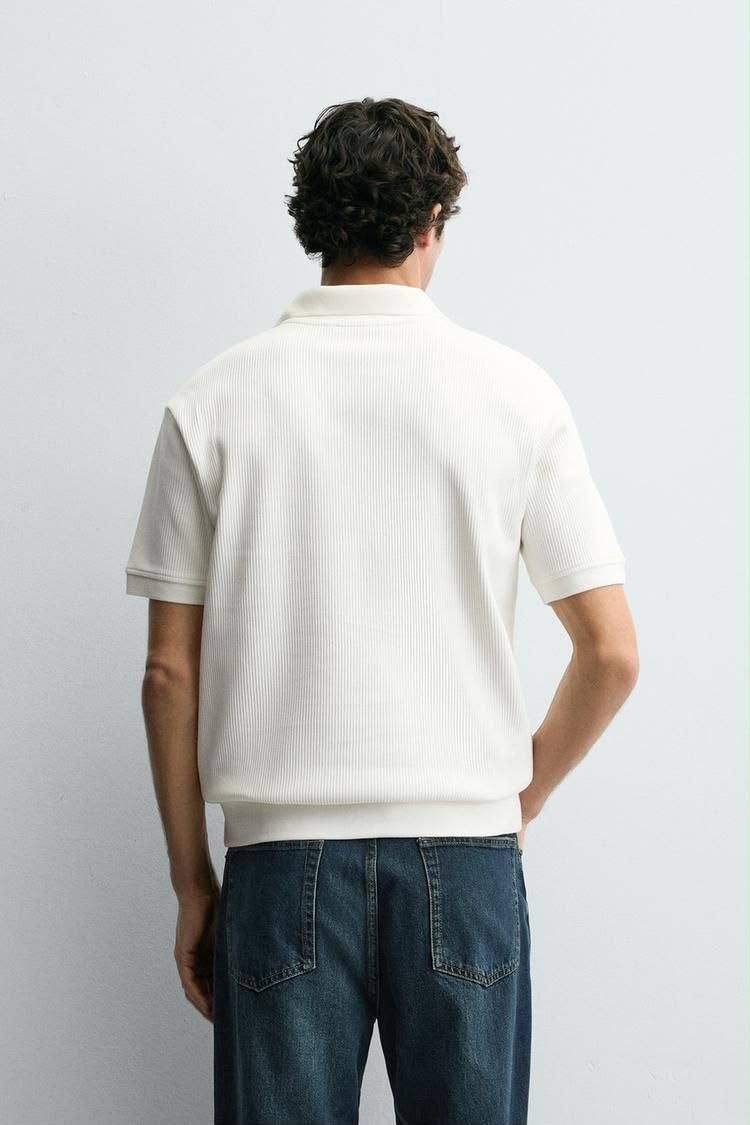 Zara Polo Shirt – White
