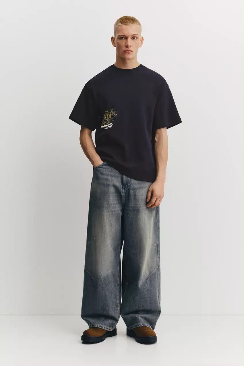 Pull & Bear Short Sleeve T-Shirt