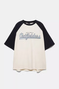 Pull & Bear Outfielders Raglan Jersey