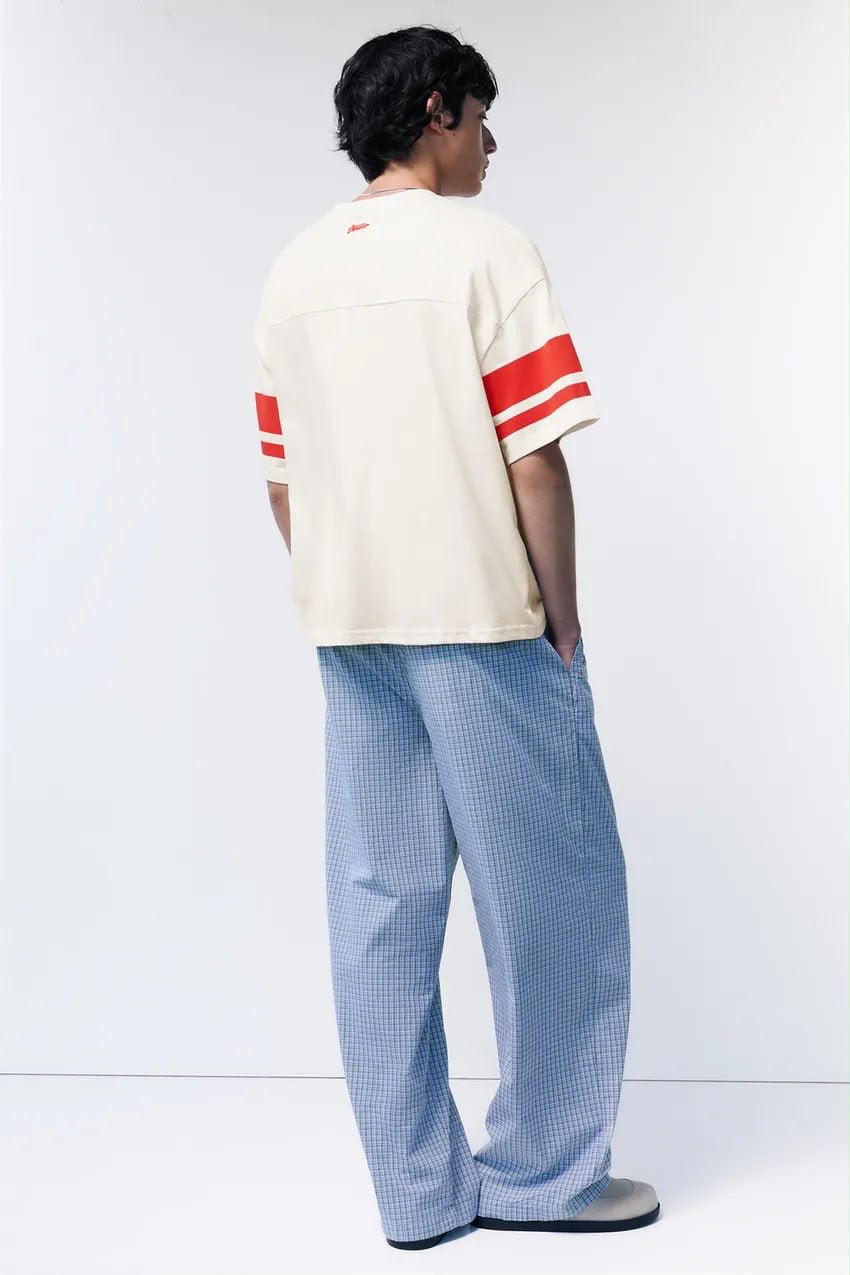 Bull & Bear Jersey – White & Red