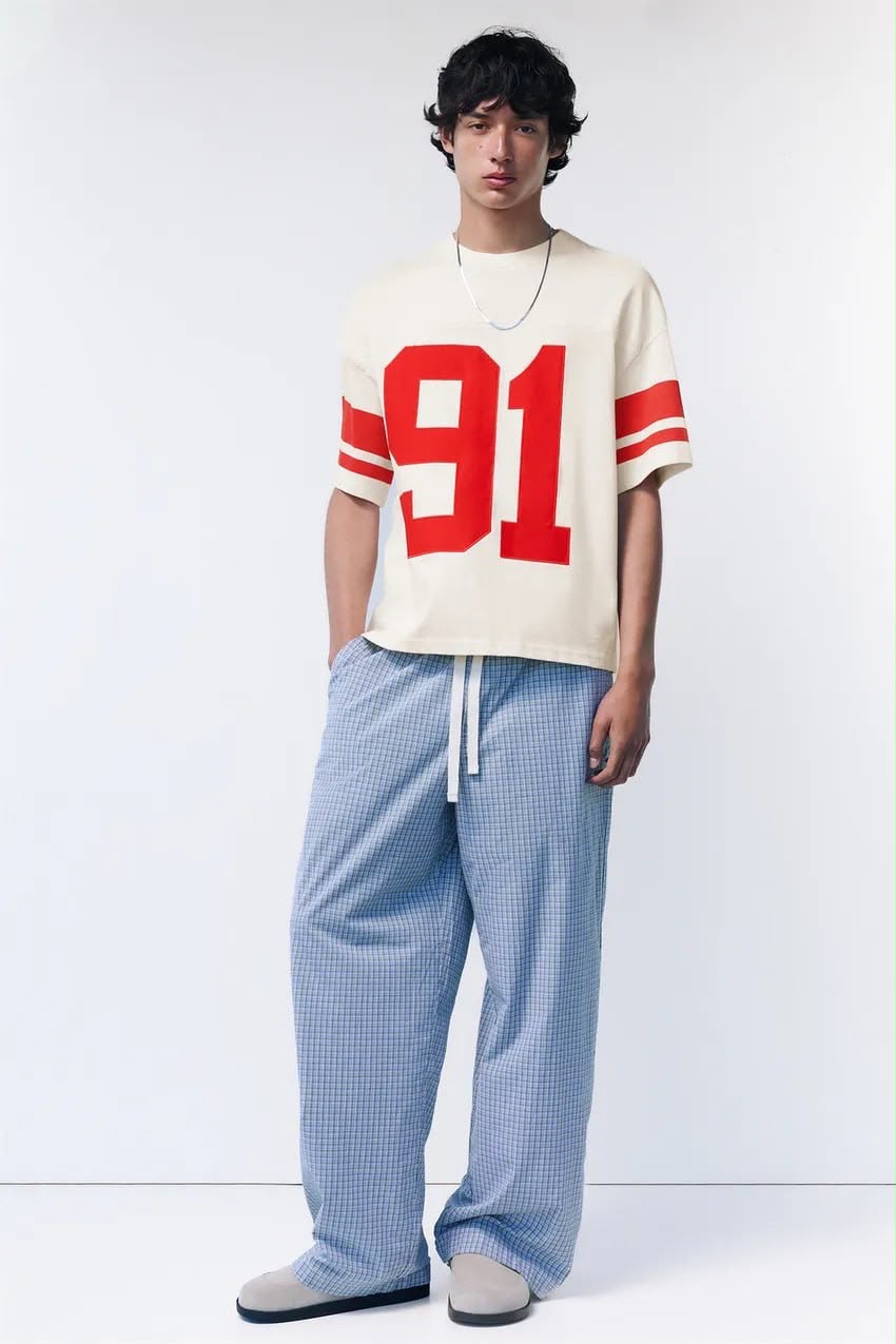Bull & Bear Jersey – White & Red